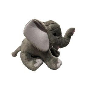 Wild Republic Elephant Plush Stuffed Animal 11 inch Grey Jungle